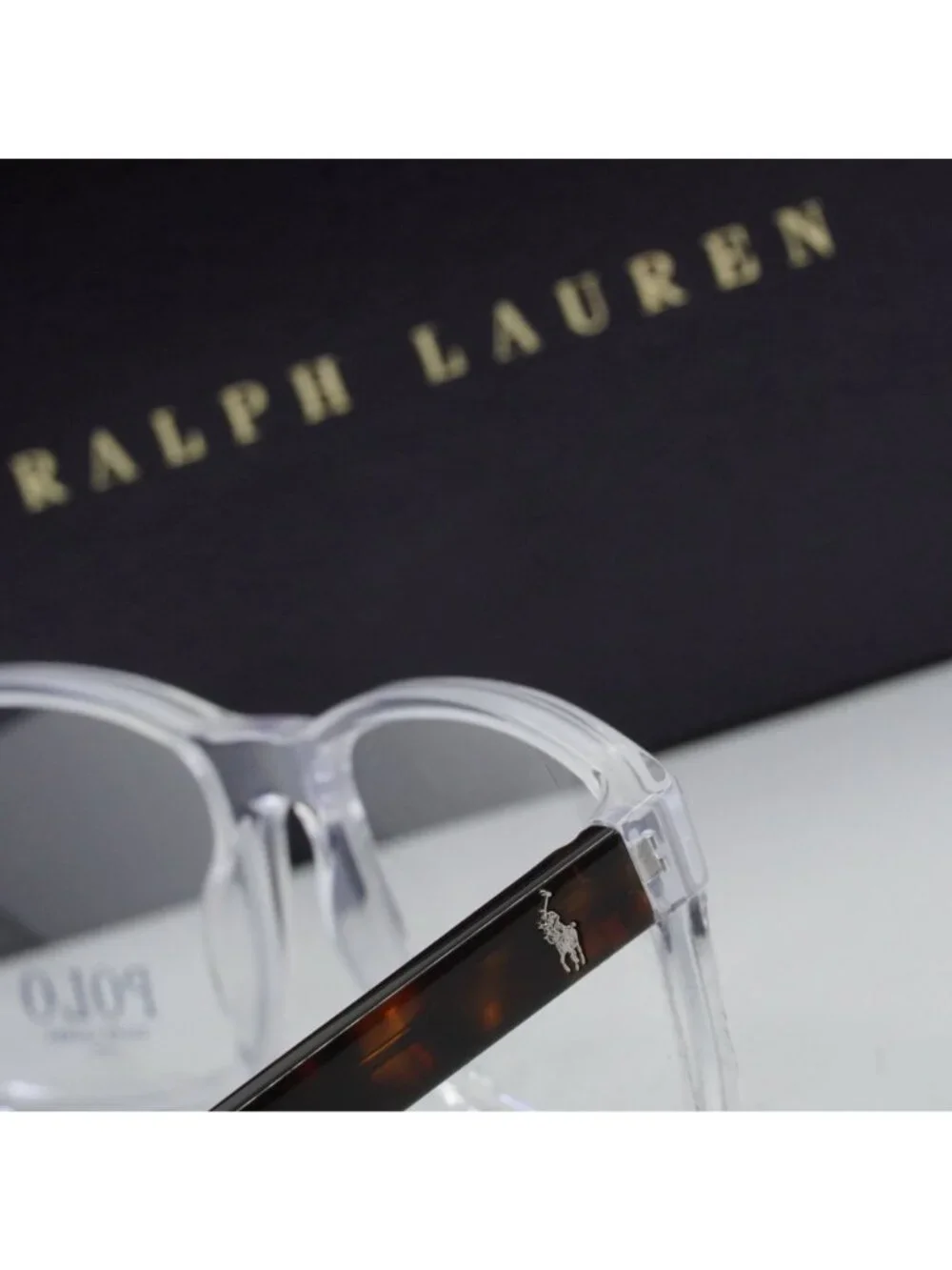 Polo Ralph Lauren PH2123 5331 Rectangle Eyeglasses 58mm - Crystal / Havana